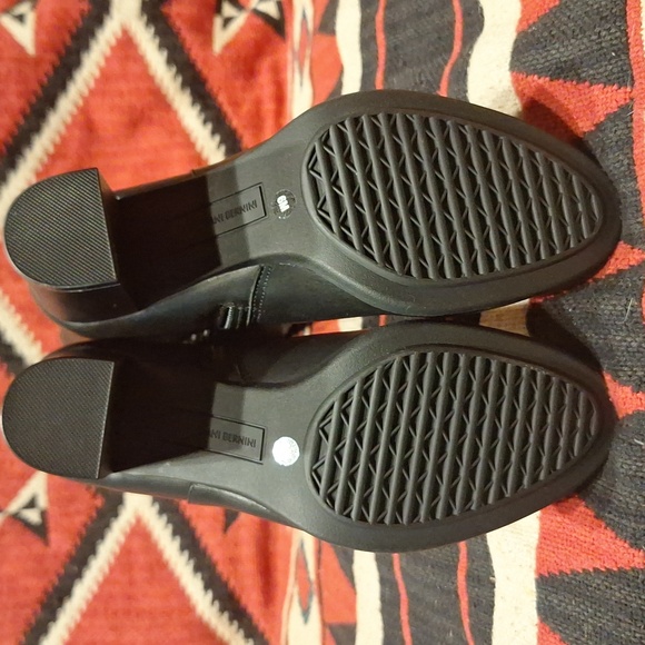 Giani Bernini  Adonnys Memory Foam Knee High Dress Boots Black Leather size 6M - Picture 4 of 10